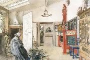 Carl Larsson The Other Half of the Studio Spain oil painting artist